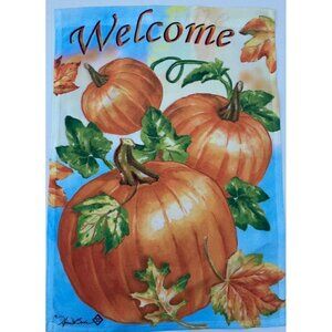 Toland Garden Art‎ Flag 12” x 15.5” Pumpkins